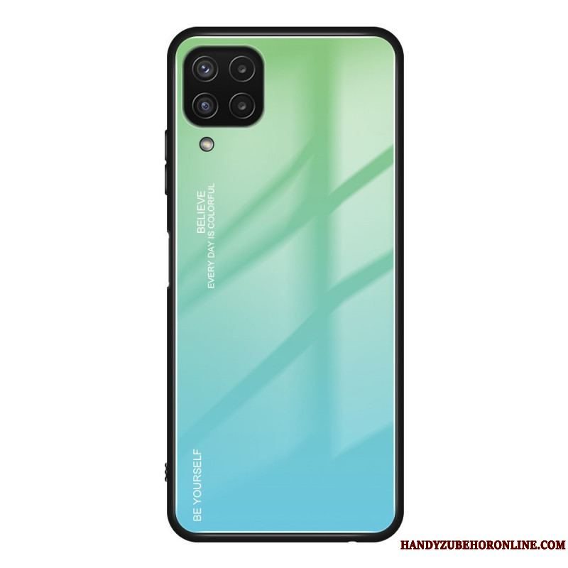 Cover Samsung Galaxy M32 Hærdet Glas Vær Dig Selv