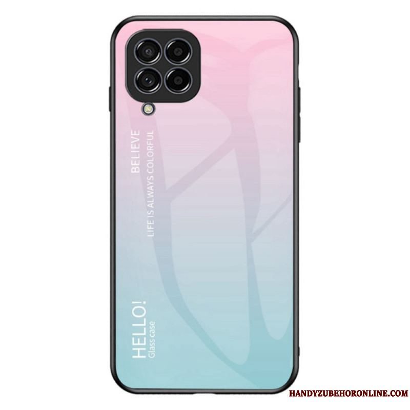 Cover Samsung Galaxy M33 5G Hærdet Glas Hej