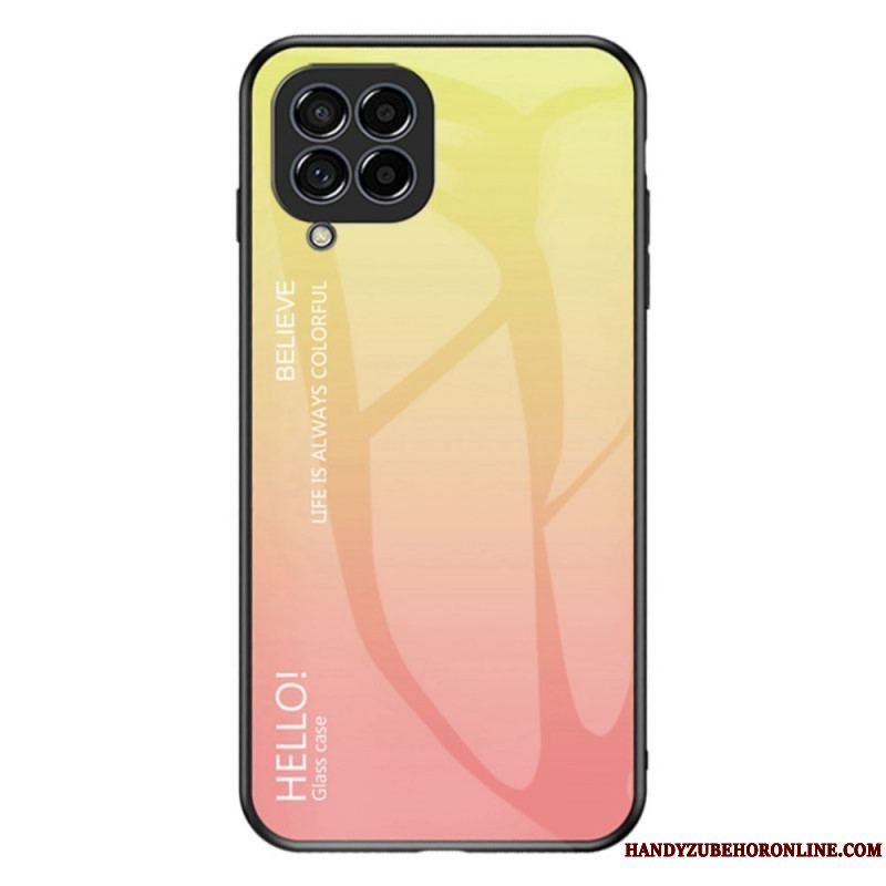 Cover Samsung Galaxy M33 5G Hærdet Glas Hej