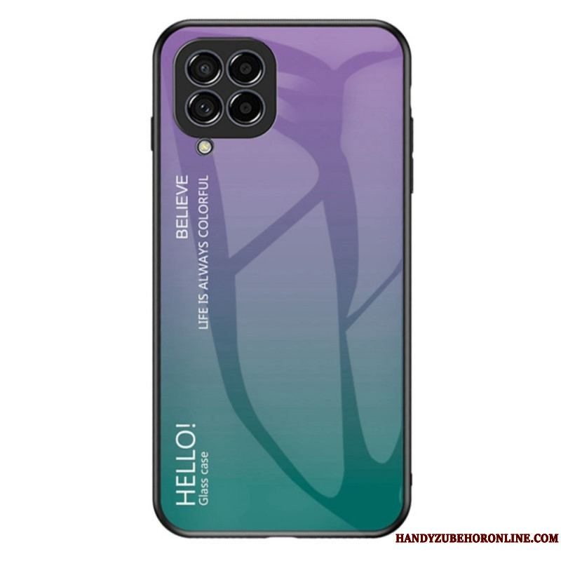 Cover Samsung Galaxy M33 5G Hærdet Glas Hej