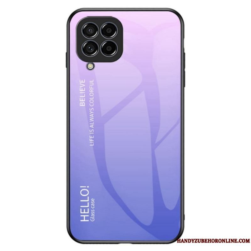 Cover Samsung Galaxy M33 5G Hærdet Glas Hej