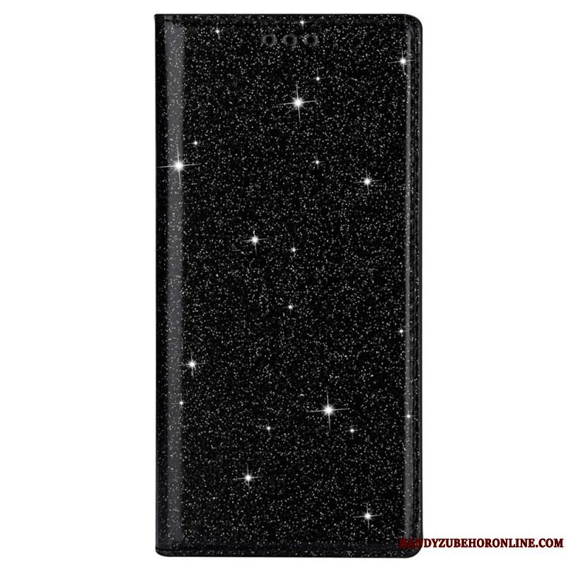 Cover Samsung Galaxy M51 Flip Cover Sequin Stil