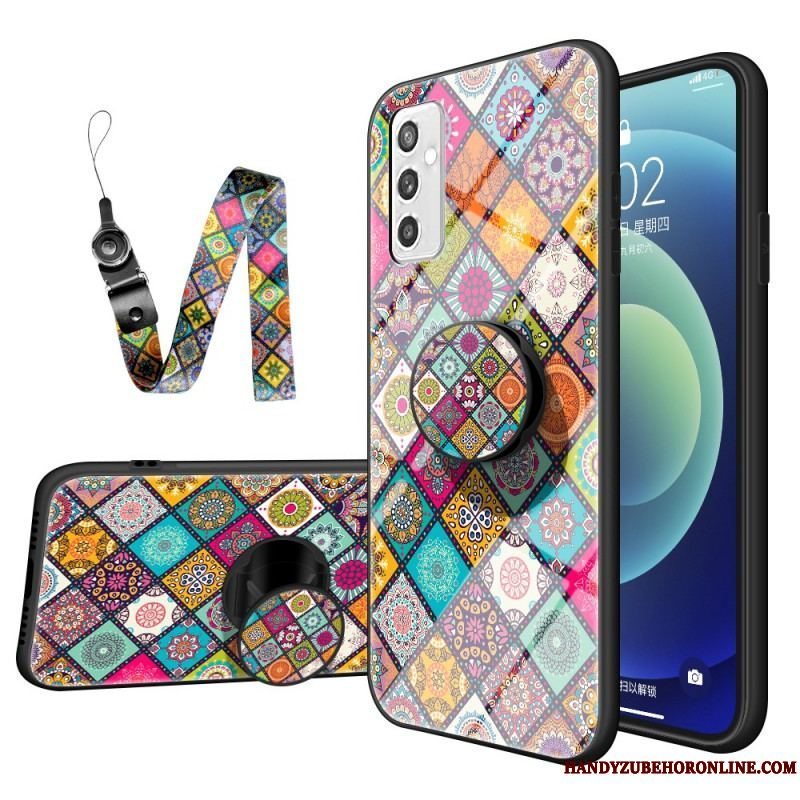 Cover Samsung Galaxy M52 5G Med Snor Orientalsk Båndtapet