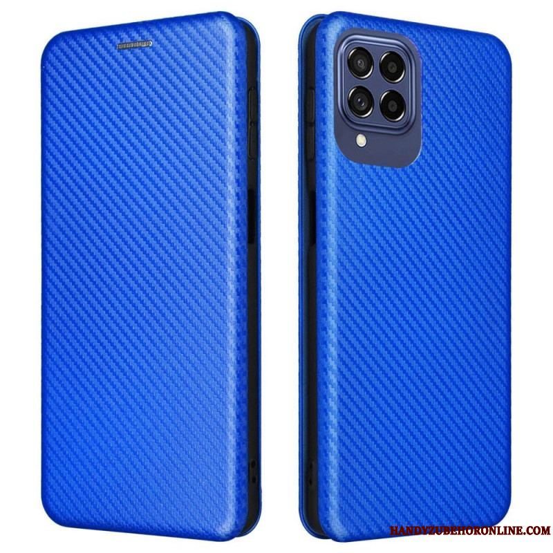 Cover Samsung Galaxy M53 5G Flip Cover Kulfiber