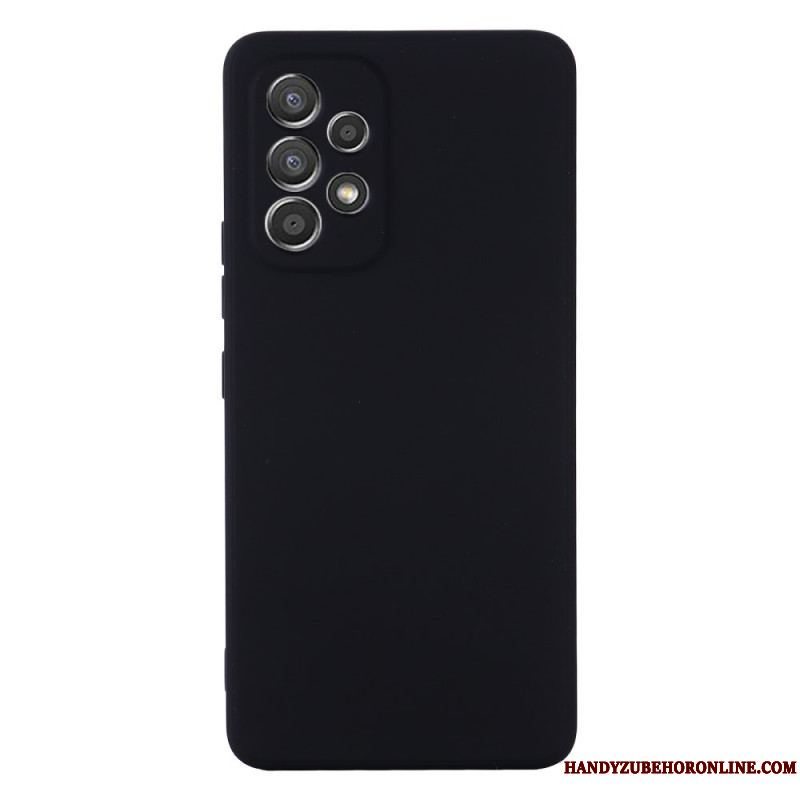 Cover Samsung Galaxy M53 5G Flydende Silikone Med Snor