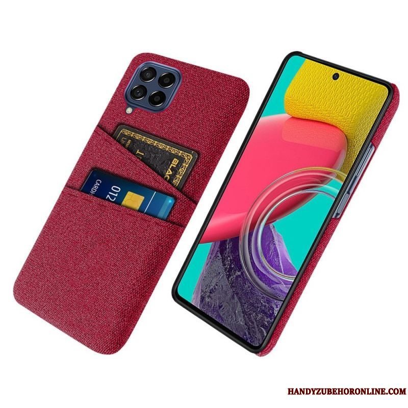 Cover Samsung Galaxy M53 5G Kortholder I Stof