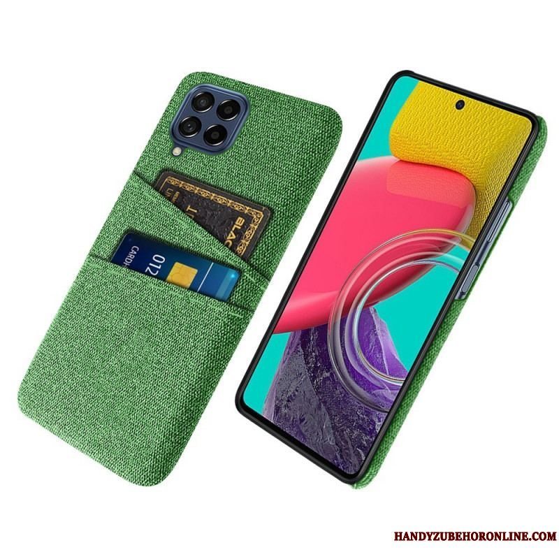 Cover Samsung Galaxy M53 5G Kortholder I Stof