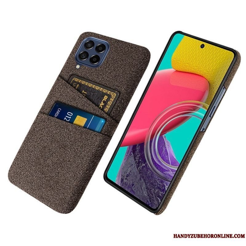 Cover Samsung Galaxy M53 5G Kortholder I Stof