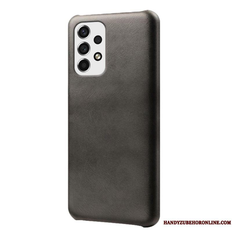 Cover Samsung Galaxy M53 5G Ksq Lædereffekt