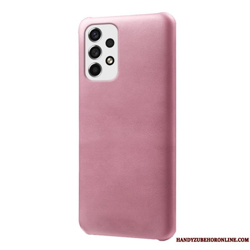 Cover Samsung Galaxy M53 5G Ksq Lædereffekt