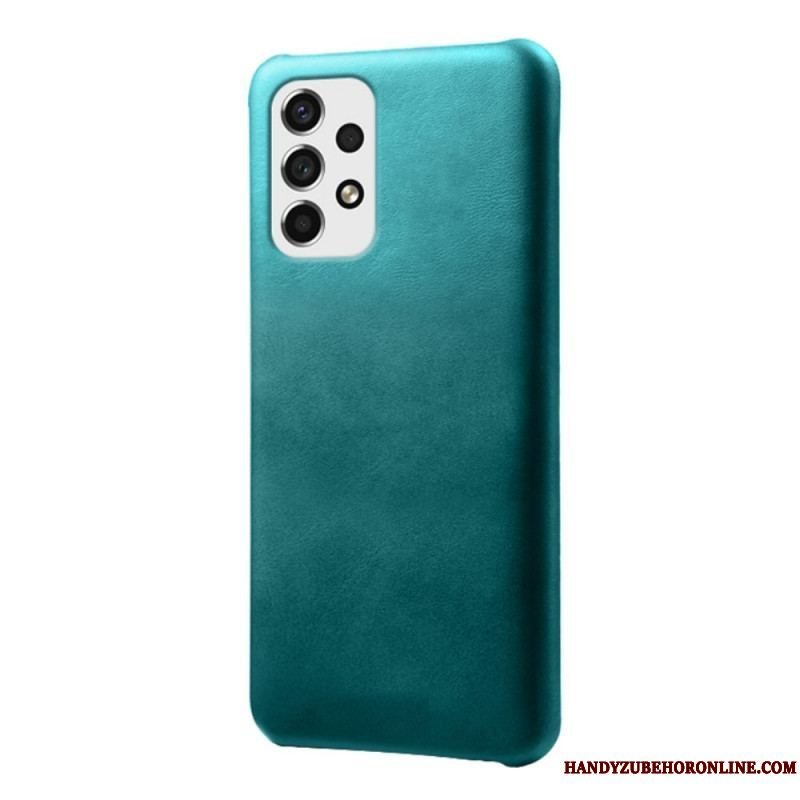 Cover Samsung Galaxy M53 5G Ksq Lædereffekt