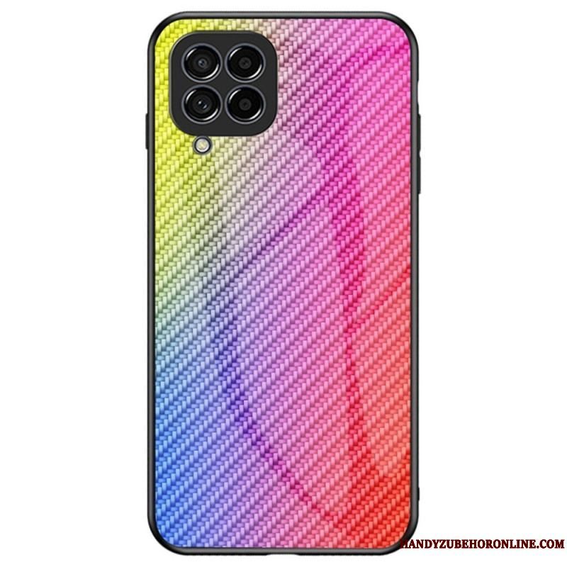 Cover Samsung Galaxy M53 5G Kulfiber Hærdet Glas