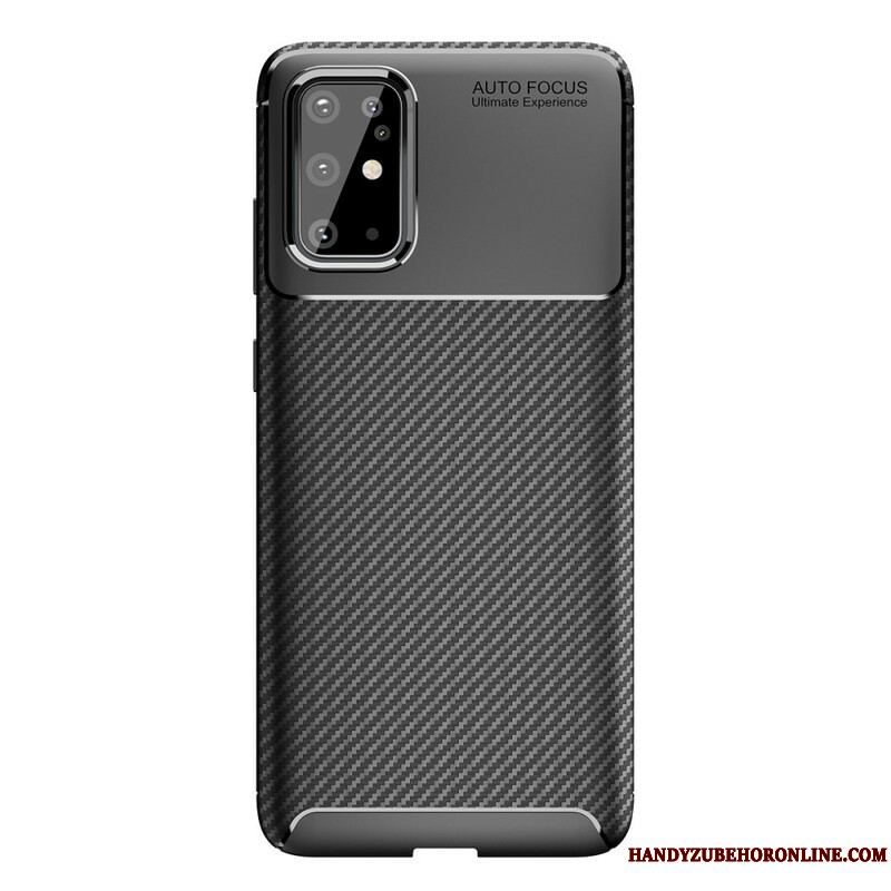 Cover Samsung Galaxy S20 Plus / S20 Plus 5G Fleksibel Kulfibertekstur