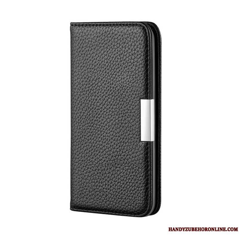 Cover Samsung Galaxy S20 Plus / S20 Plus 5G Flip Cover Litchi Ultra Chic Imiteret Læder