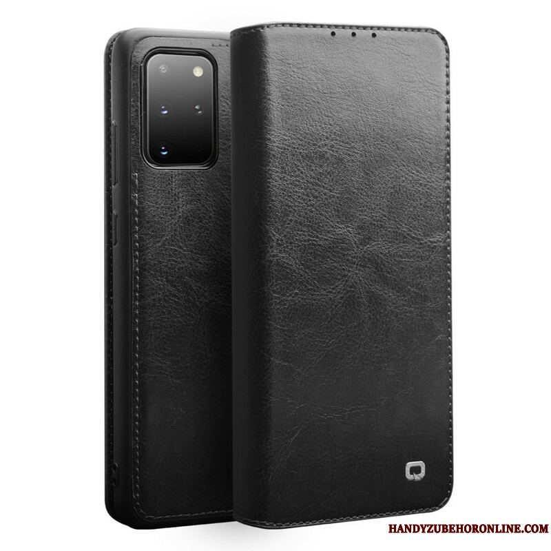 Cover Samsung Galaxy S20 Plus / S20 Plus 5G Flip Cover Qialino Ægte Læder