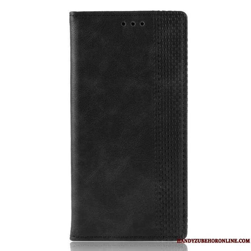 Cover Samsung Galaxy S20 Plus / S20 Plus 5G Flip Cover Stiliseret Vintage Lædereffekt