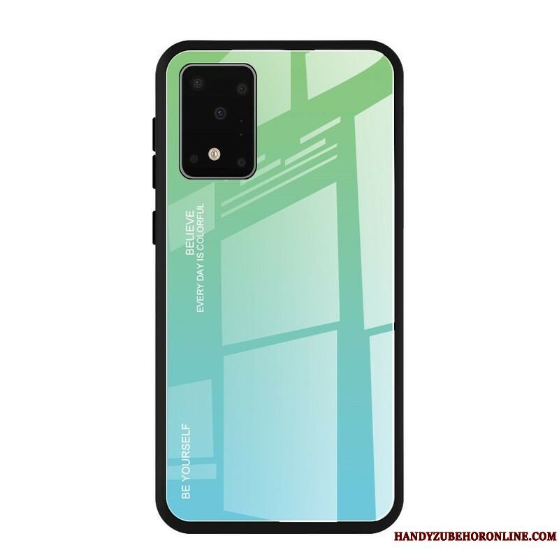 Cover Samsung Galaxy S20 Plus / S20 Plus 5G Hærdet Glas Vær Dig Selv