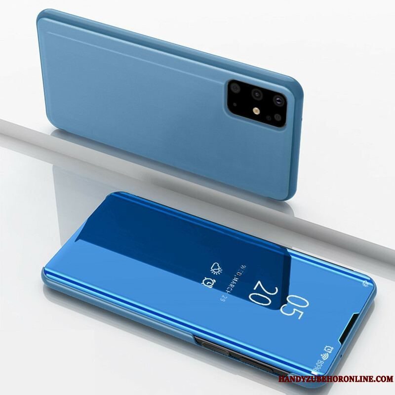 Cover Samsung Galaxy S20 Plus / S20 Plus 5G Spejl Og Kunstlæder