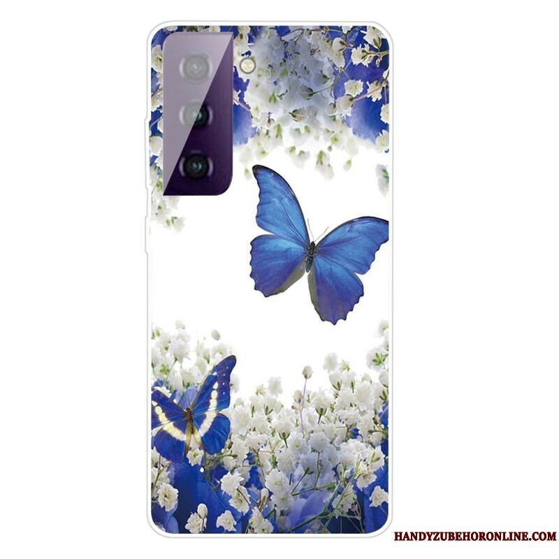 Cover Samsung Galaxy S21 5G Design Sommerfugle