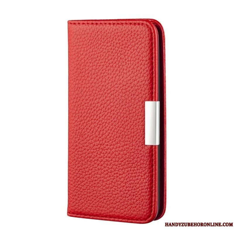 Cover Samsung Galaxy S21 FE Flip Cover Imiteret Læder Litchi Ultra Chic