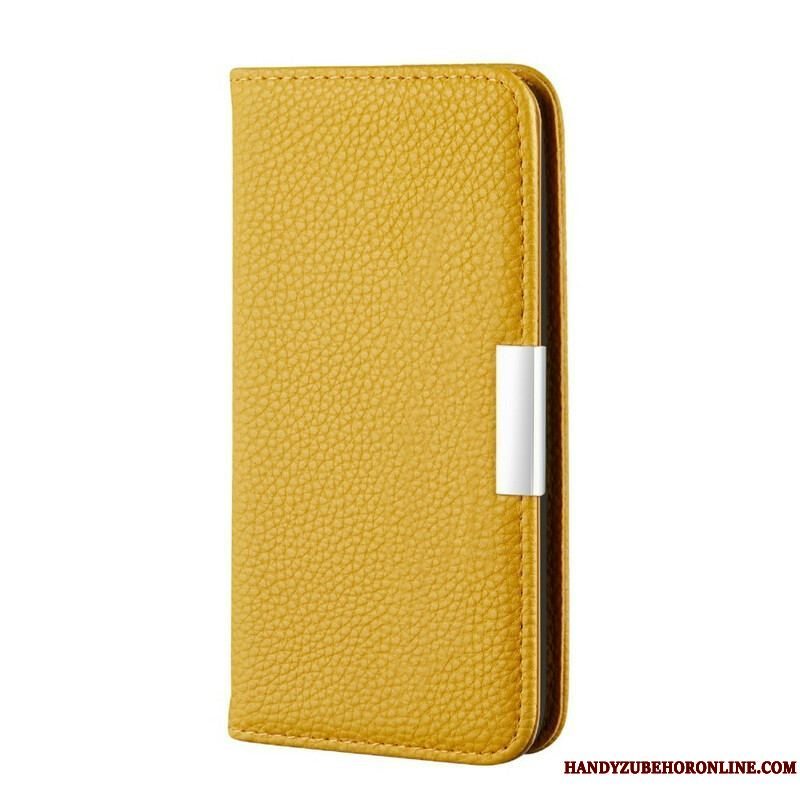 Cover Samsung Galaxy S21 FE Flip Cover Imiteret Læder Litchi Ultra Chic