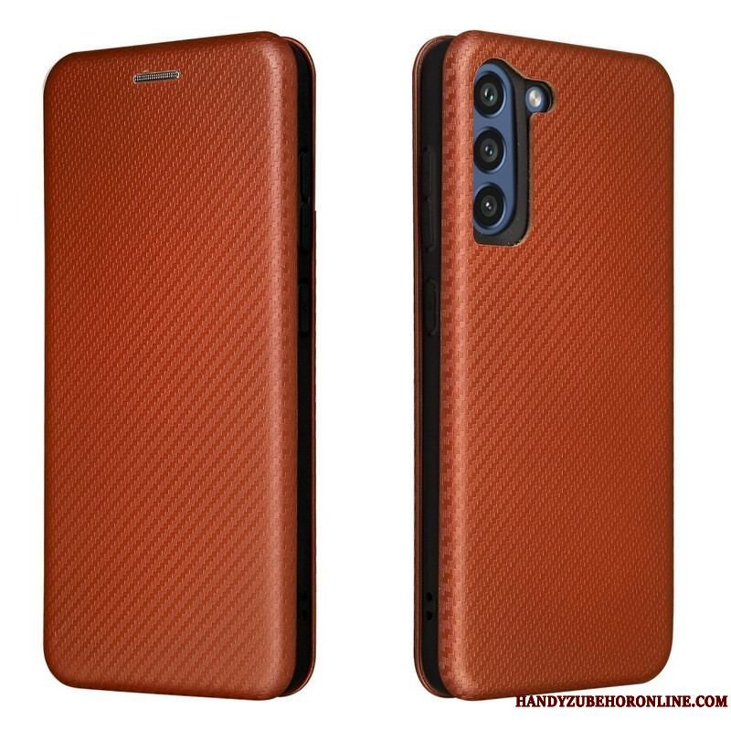 Cover Samsung Galaxy S21 FE Flip Cover Kulfiber