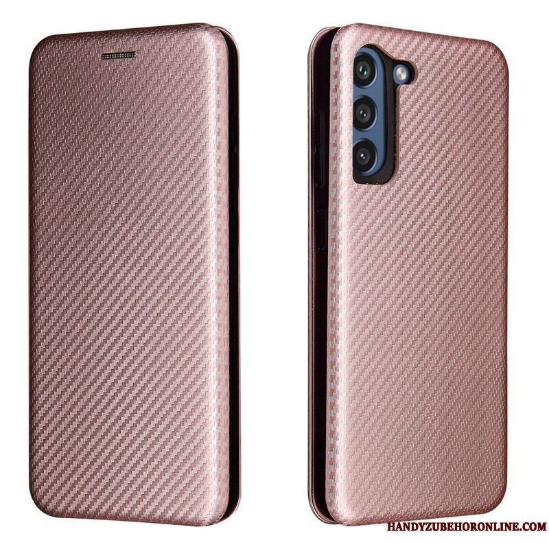 Cover Samsung Galaxy S21 FE Flip Cover Kulfiber