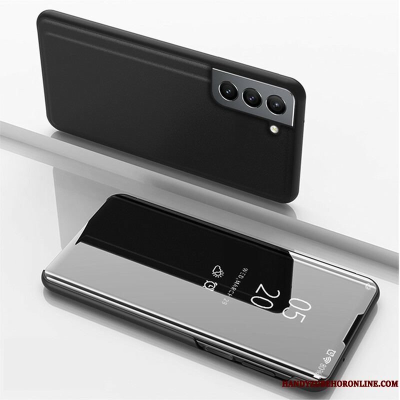 Cover Samsung Galaxy S21 FE Flip Cover Spejl