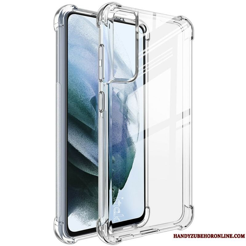 Cover Samsung Galaxy S21 FE Imak Silkeagtig Transparent