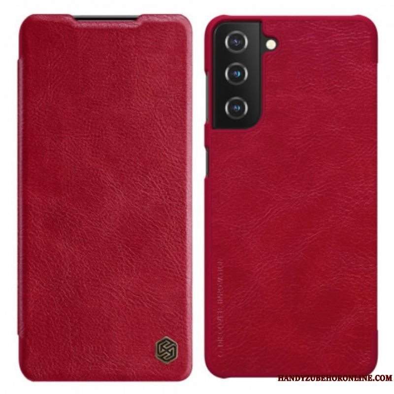 Cover Samsung Galaxy S21 Plus 5G Flip Cover Nillkin Qin-serien