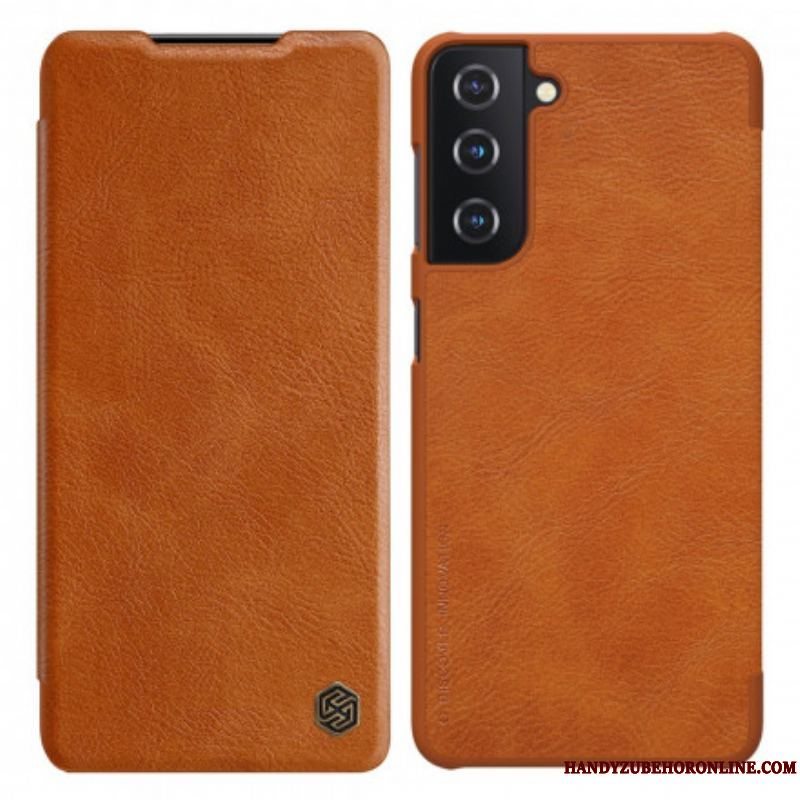 Cover Samsung Galaxy S21 Plus 5G Flip Cover Nillkin Qin-serien