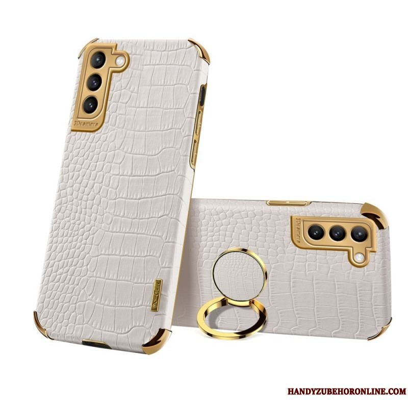 Cover Samsung Galaxy S21 Plus 5G X-case Krokodilleskindeffekt