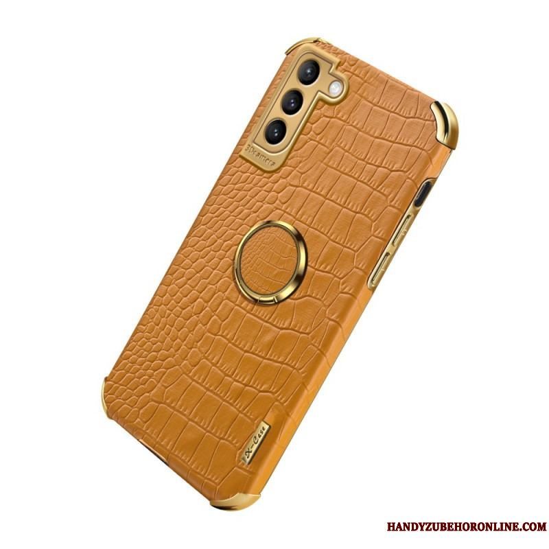 Cover Samsung Galaxy S21 Plus 5G X-case Krokodilleskindeffekt