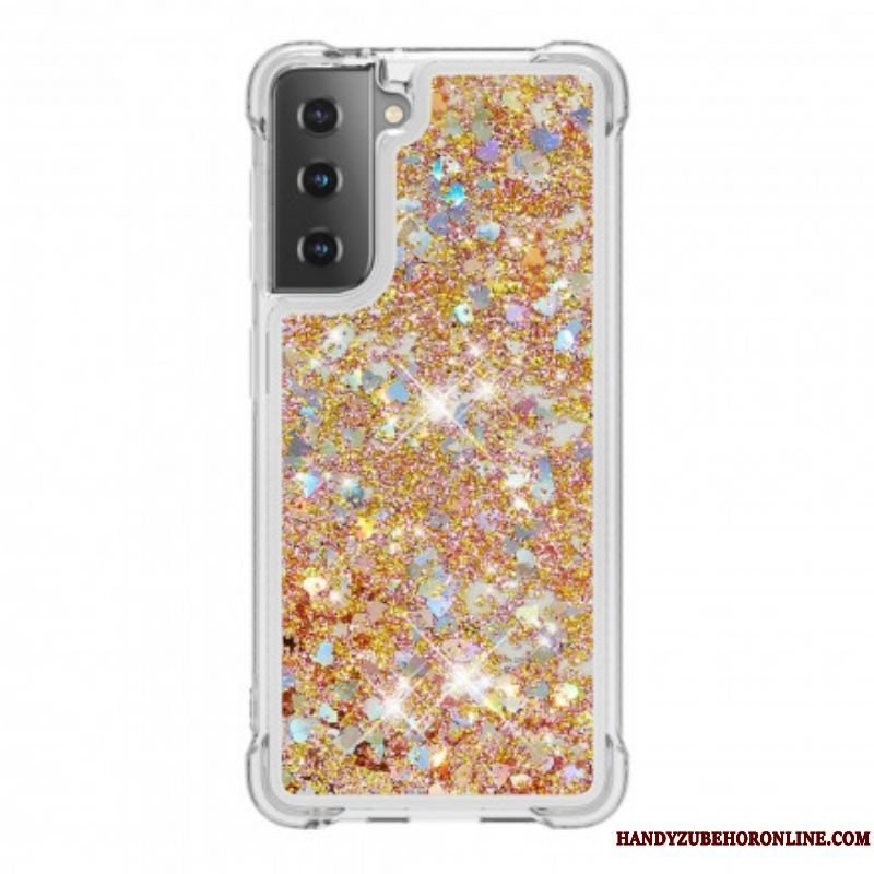 Cover Samsung Galaxy S21 Plus 5G Ønsker Pailletter