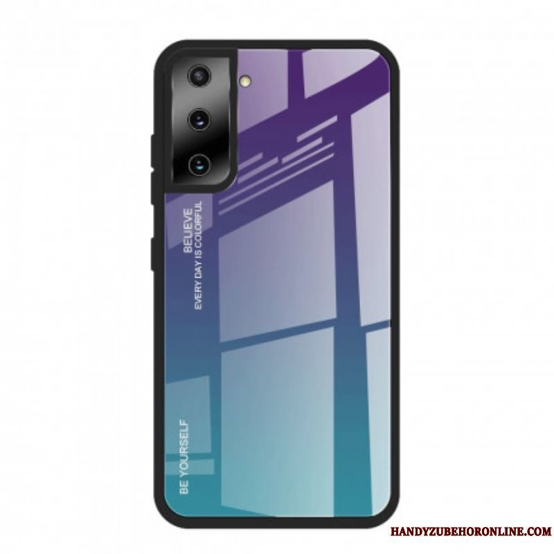 Cover Samsung Galaxy S21 Ultra 5G Hærdet Glas Vær Dig Selv