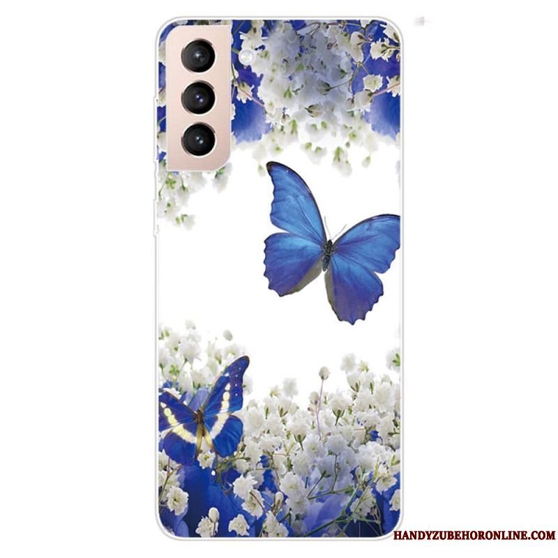 Cover Samsung Galaxy S22 5G Design Sommerfugle