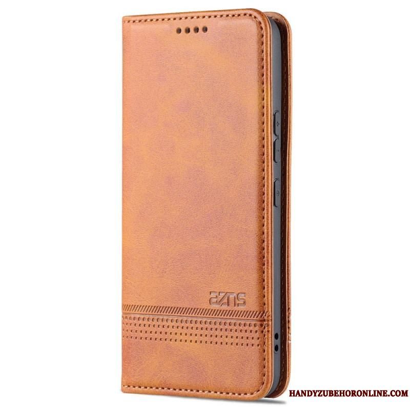 Cover Samsung Galaxy S22 5G Flip Cover Azns Læderstyling