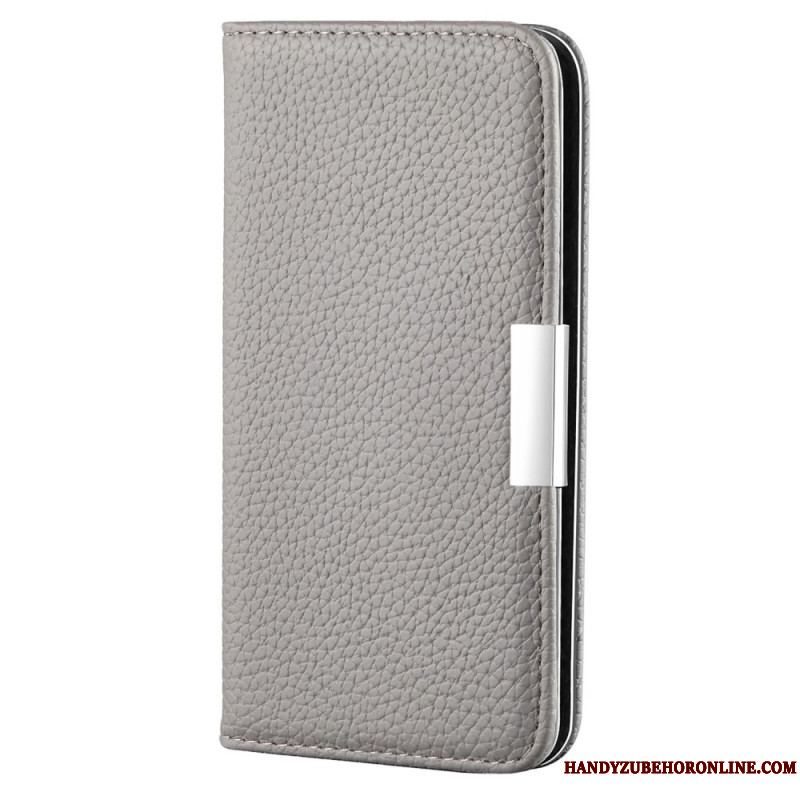 Cover Samsung Galaxy S22 5G Flip Cover Imiteret Læder Litchi Ultra Chic