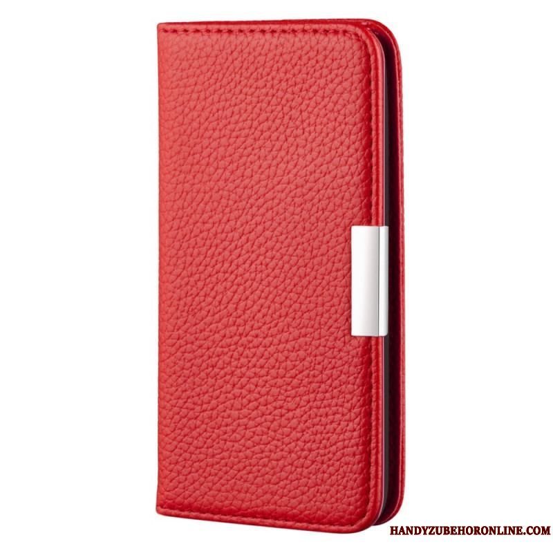 Cover Samsung Galaxy S22 5G Flip Cover Imiteret Læder Litchi Ultra Chic