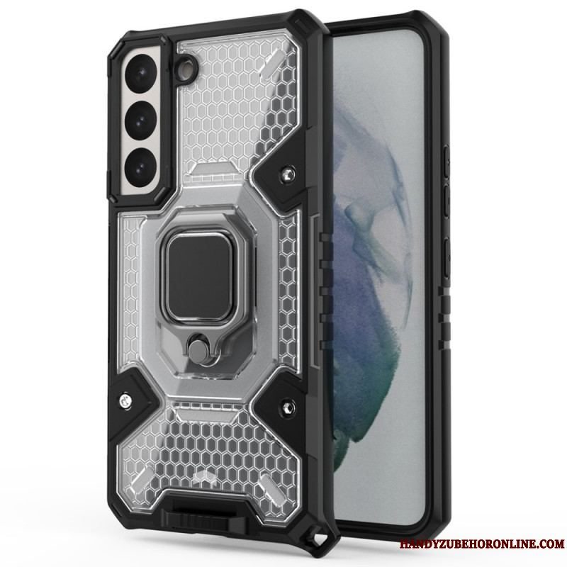 Cover Samsung Galaxy S22 5G Honeycomb Med Ring