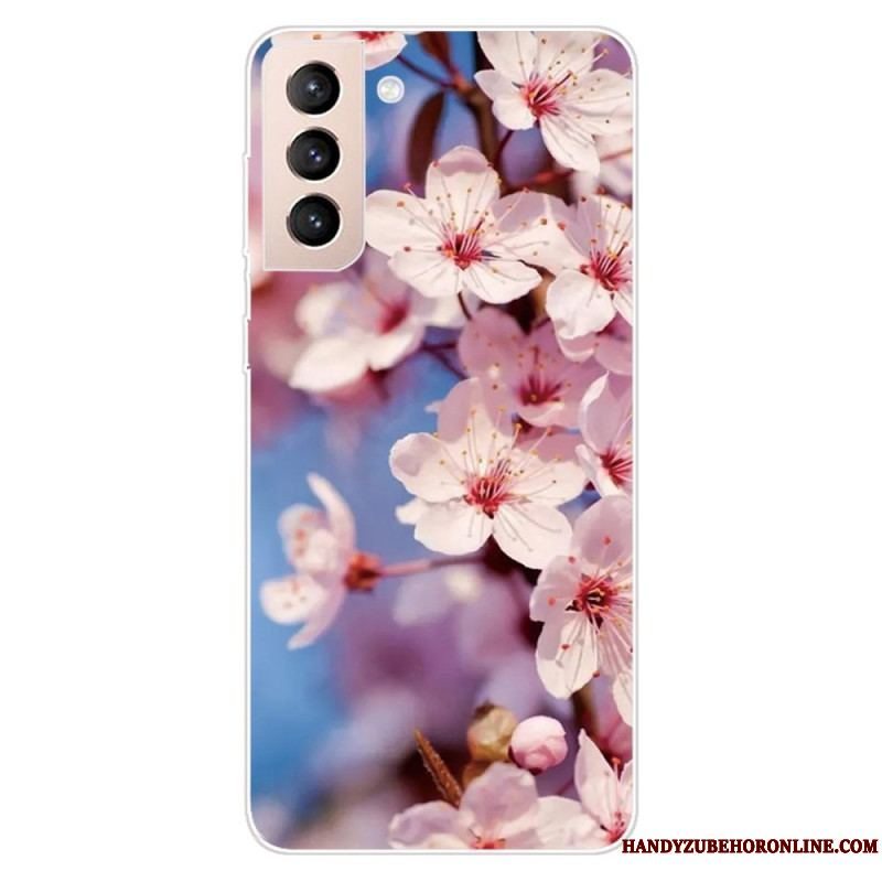 Cover Samsung Galaxy S22 5G Realistiske Blomster