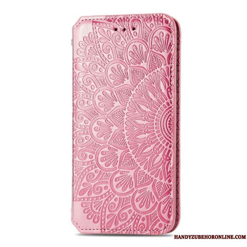 Cover Samsung Galaxy S22 Ultra 5G Flip Cover Mandala