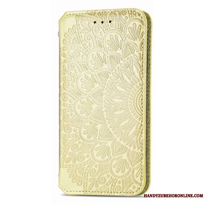 Cover Samsung Galaxy S22 Ultra 5G Flip Cover Mandala