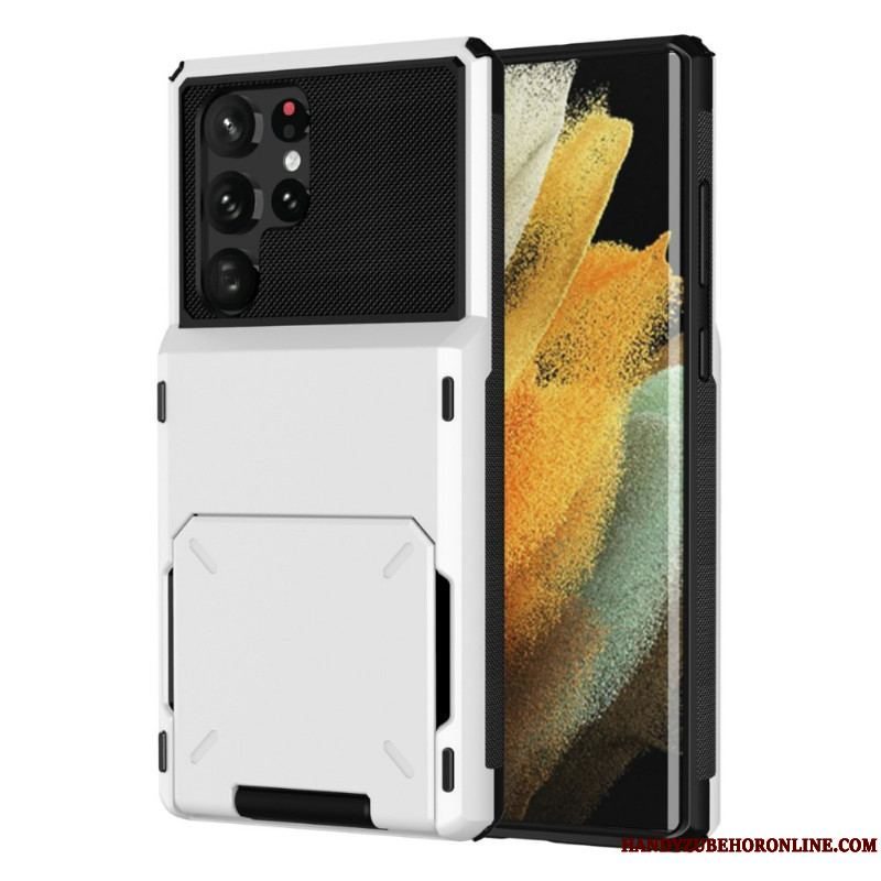 Cover Samsung Galaxy S22 Ultra 5G Flip Style Kortholder