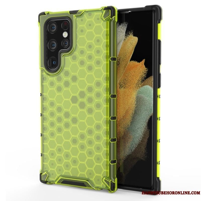 Cover Samsung Galaxy S22 Ultra 5G Honeycomb Stil