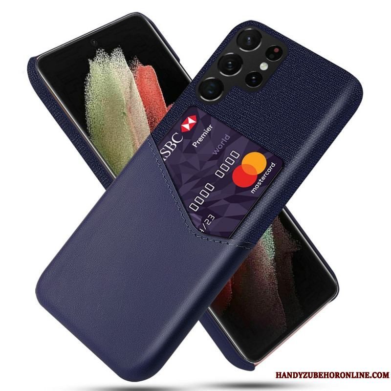 Cover Samsung Galaxy S22 Ultra 5G Ksq Kortholder