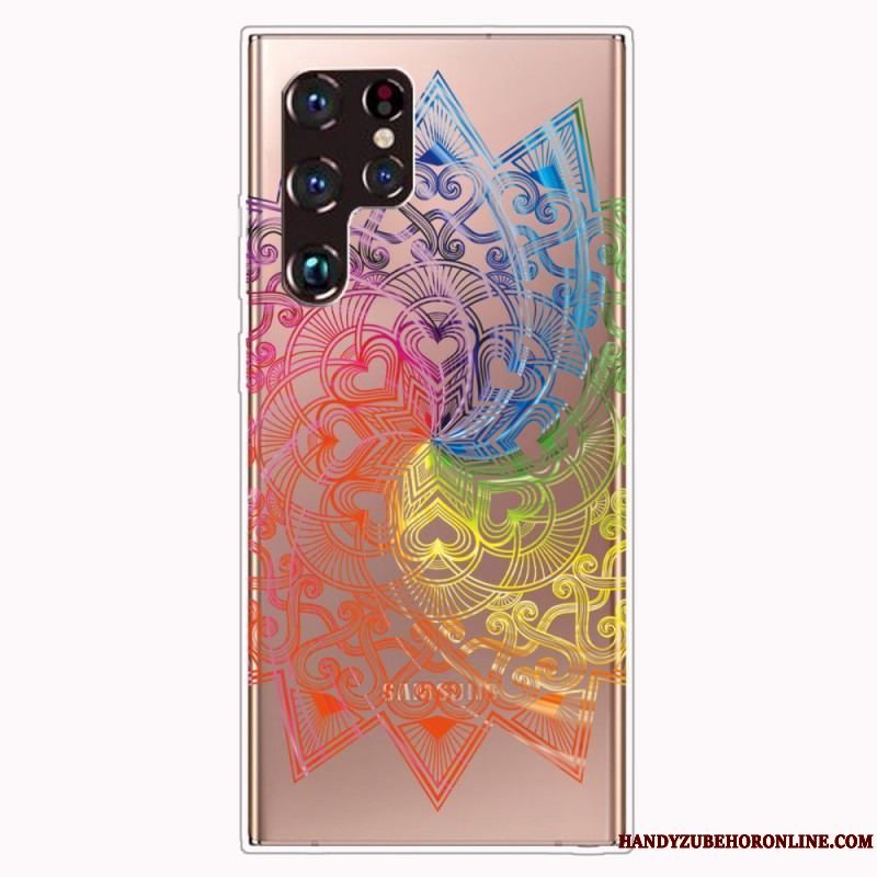 Cover Samsung Galaxy S22 Ultra 5G Mandala Design