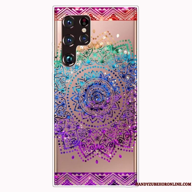 Cover Samsung Galaxy S22 Ultra 5G Mandala Design