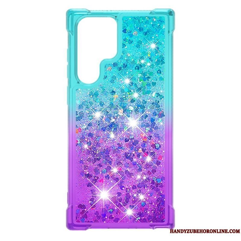 Cover Samsung Galaxy S22 Ultra 5G Pailletter Farver