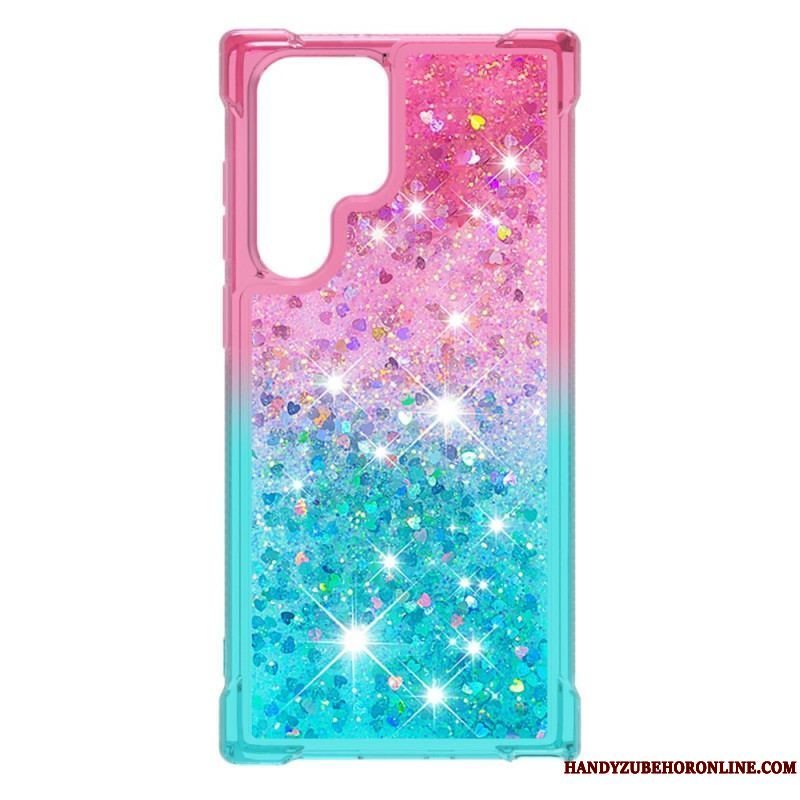 Cover Samsung Galaxy S22 Ultra 5G Pailletter Farver